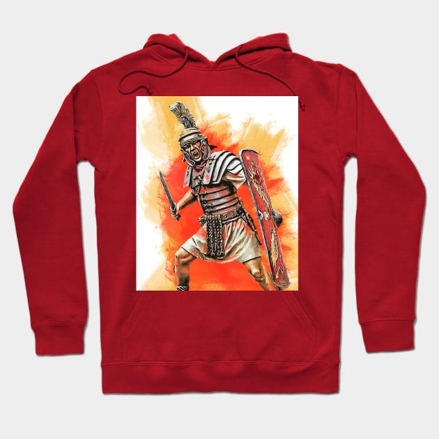 Roman Legionary Hoodie by ErianAndre